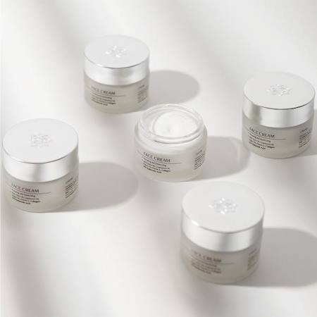Face Cream with Collagen and Hyaluronic Acid