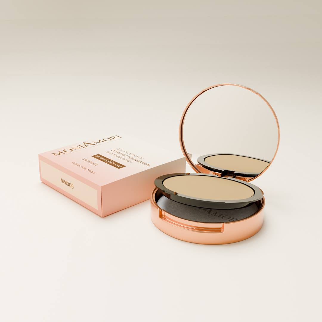 Solar Defence Compact Foundation - Amaretto