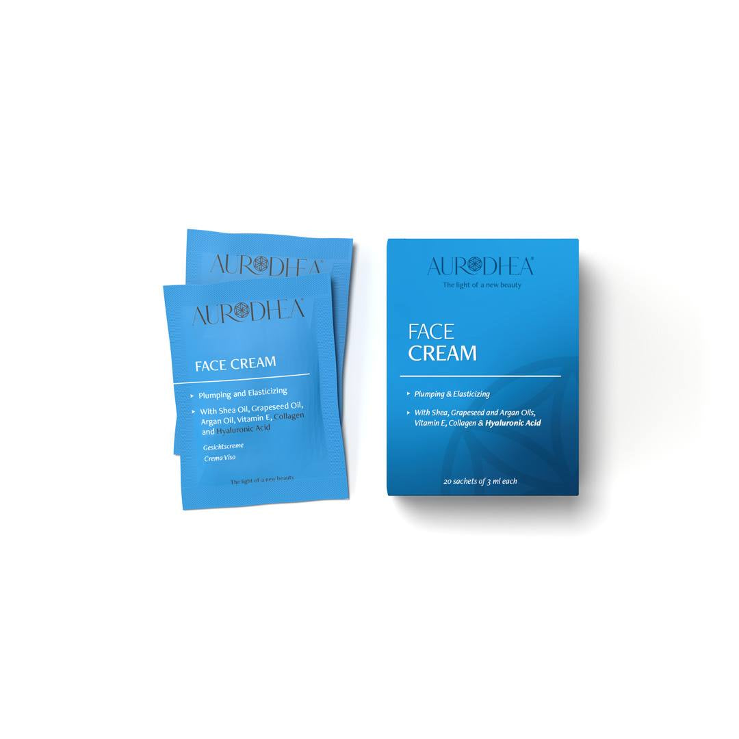 Sample of the Collagen &amp; Hyaluronic Acid Face Cream by Aurodhea.